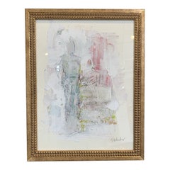 Framed Contemporary Nude Painting