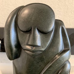 Peter Mandala Carved Stone Statue