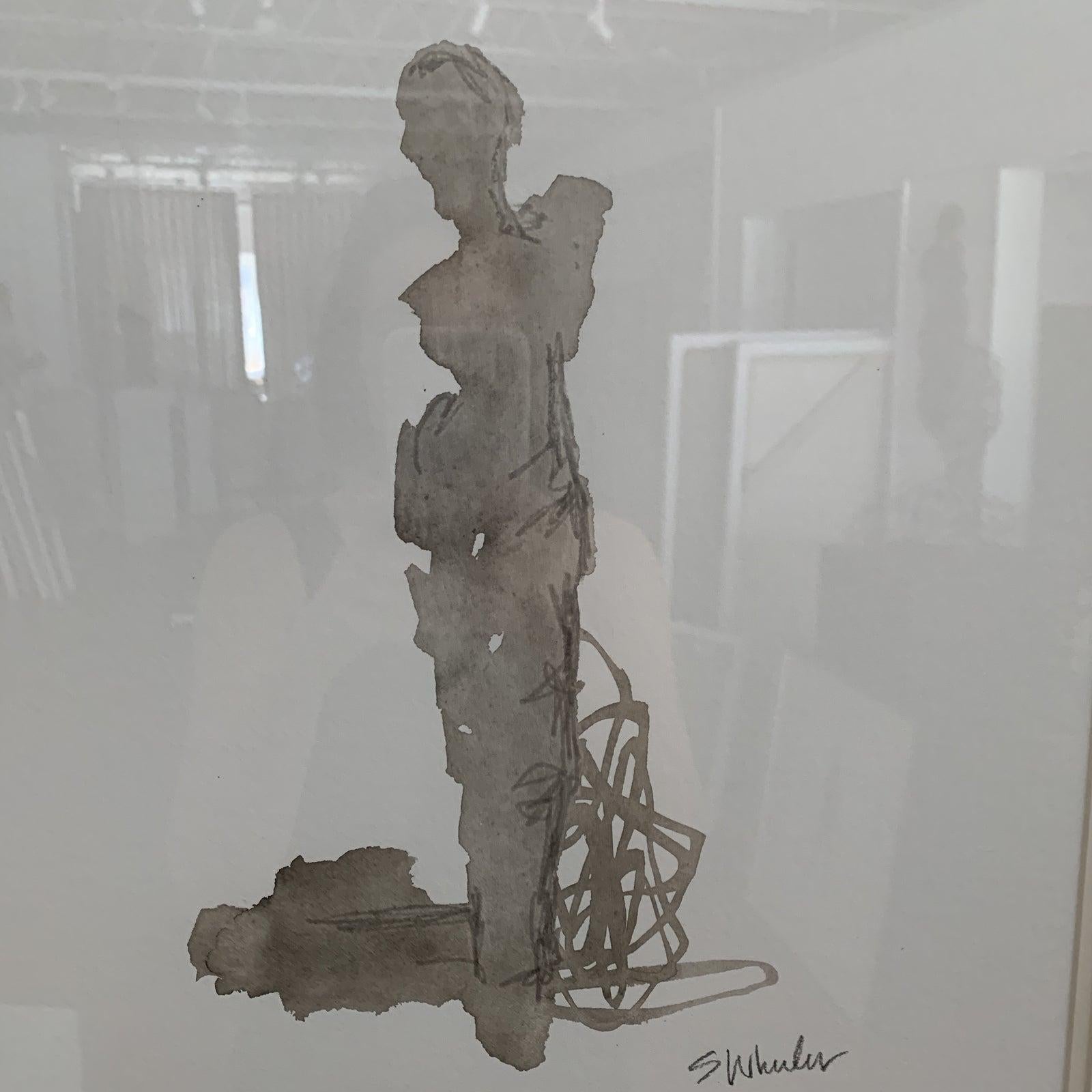 Aquarell-Akt von Stephanie Wheeler 1