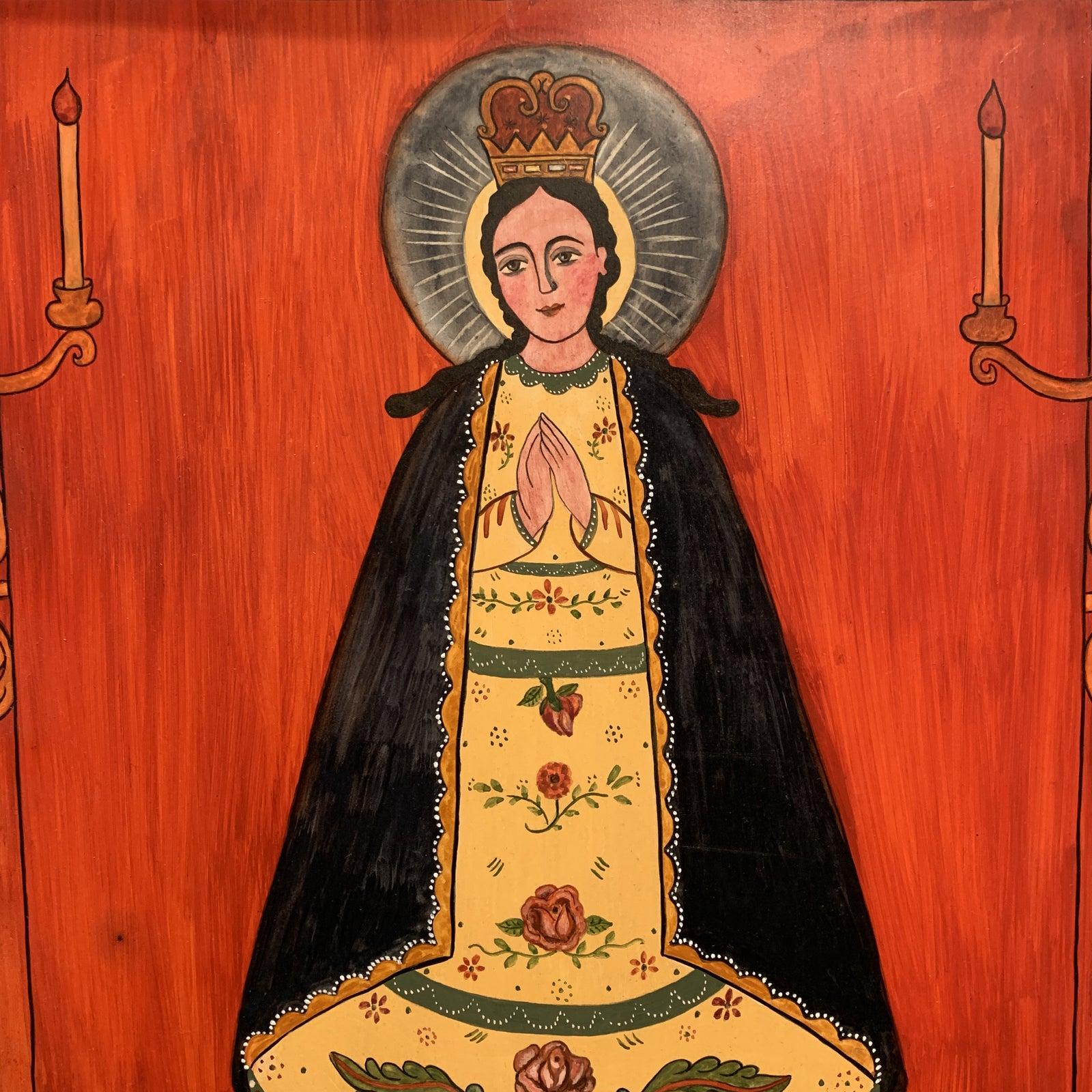 Our Lady of St John of the Lakes - Painting by Anita Romero Jones