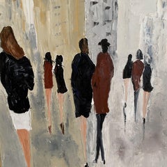 "City Slickers" Signed Oil Painting