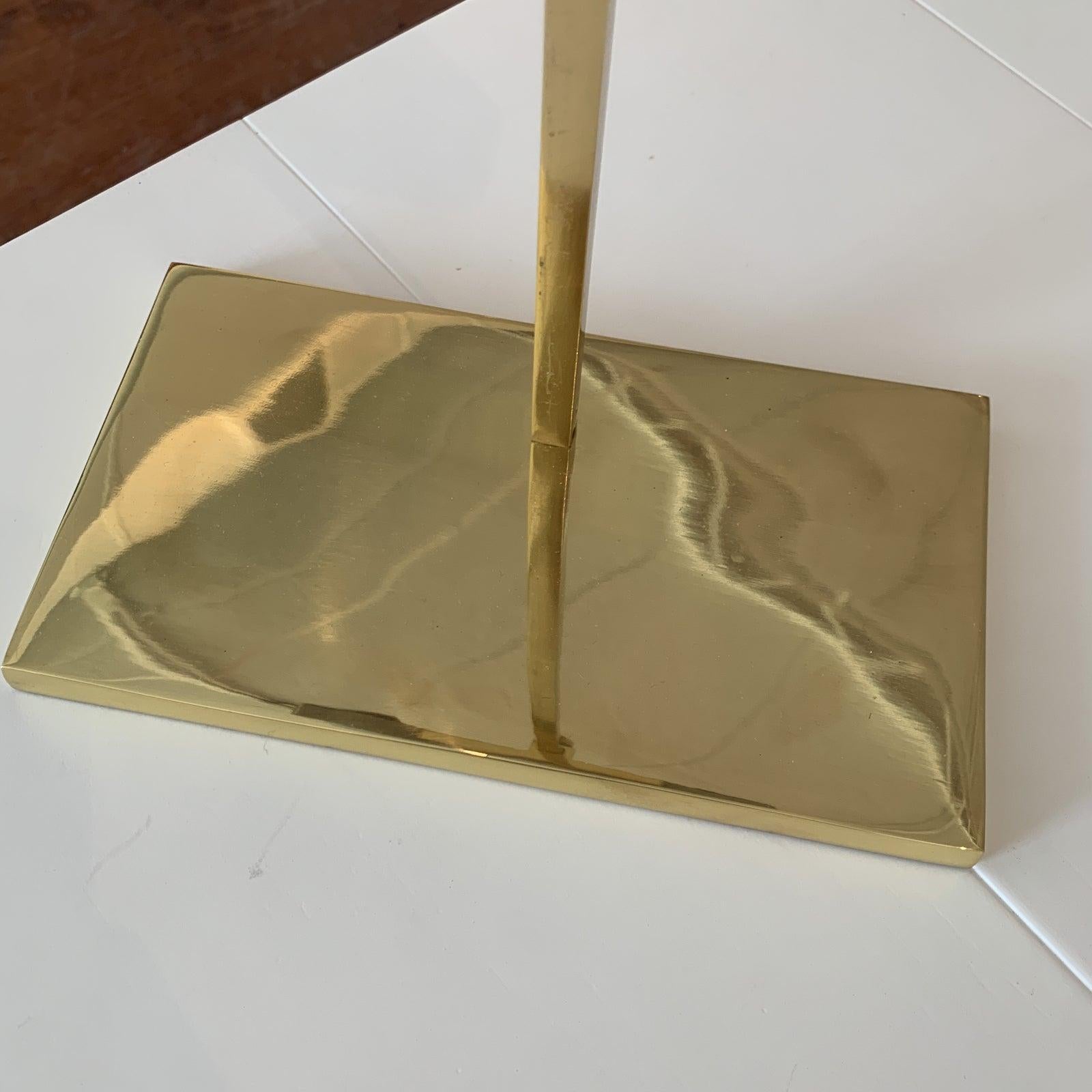 Abstract Oil on Gold Brass Easel Artist Stephanie Wheeler  7