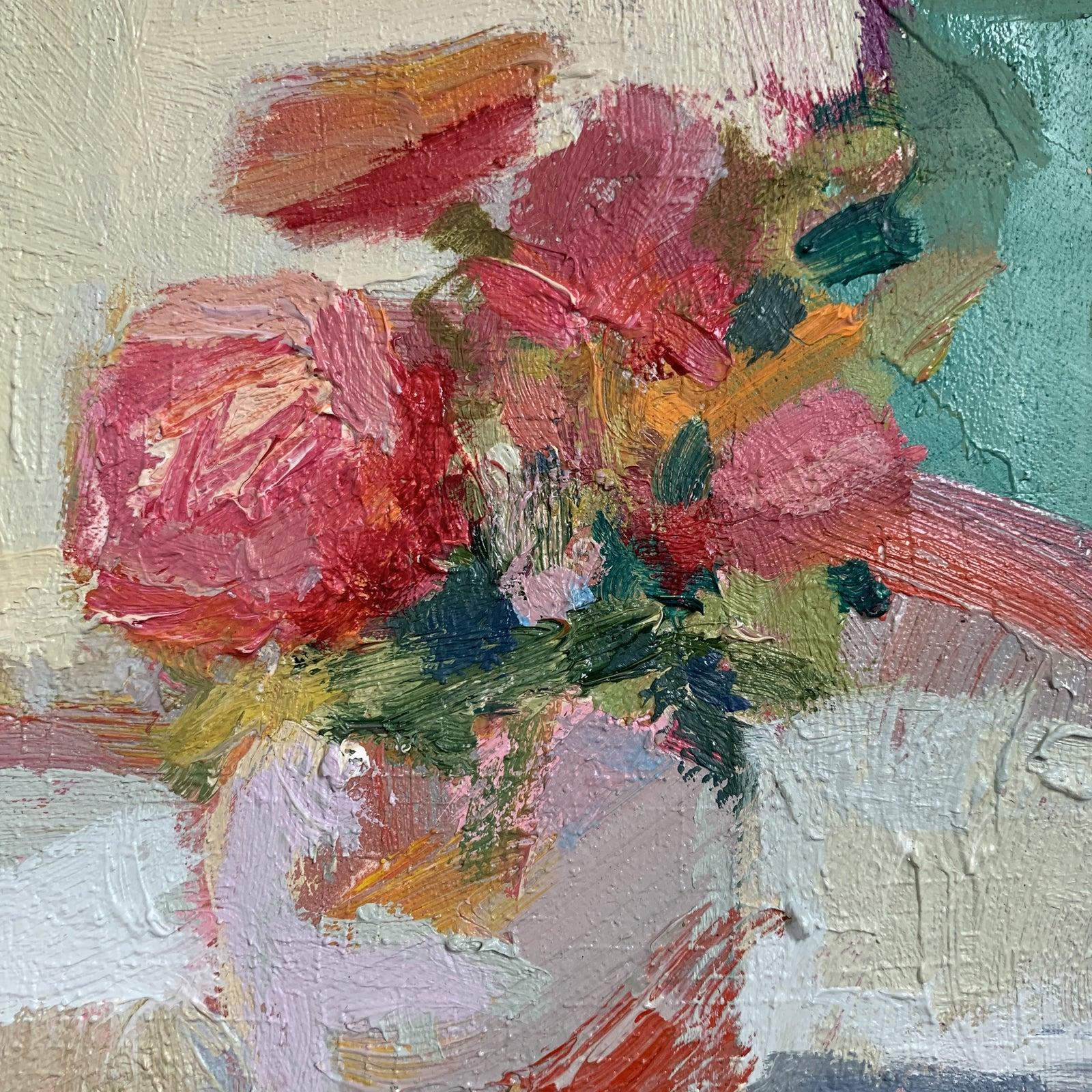 Mini Floral Oil Painting  2