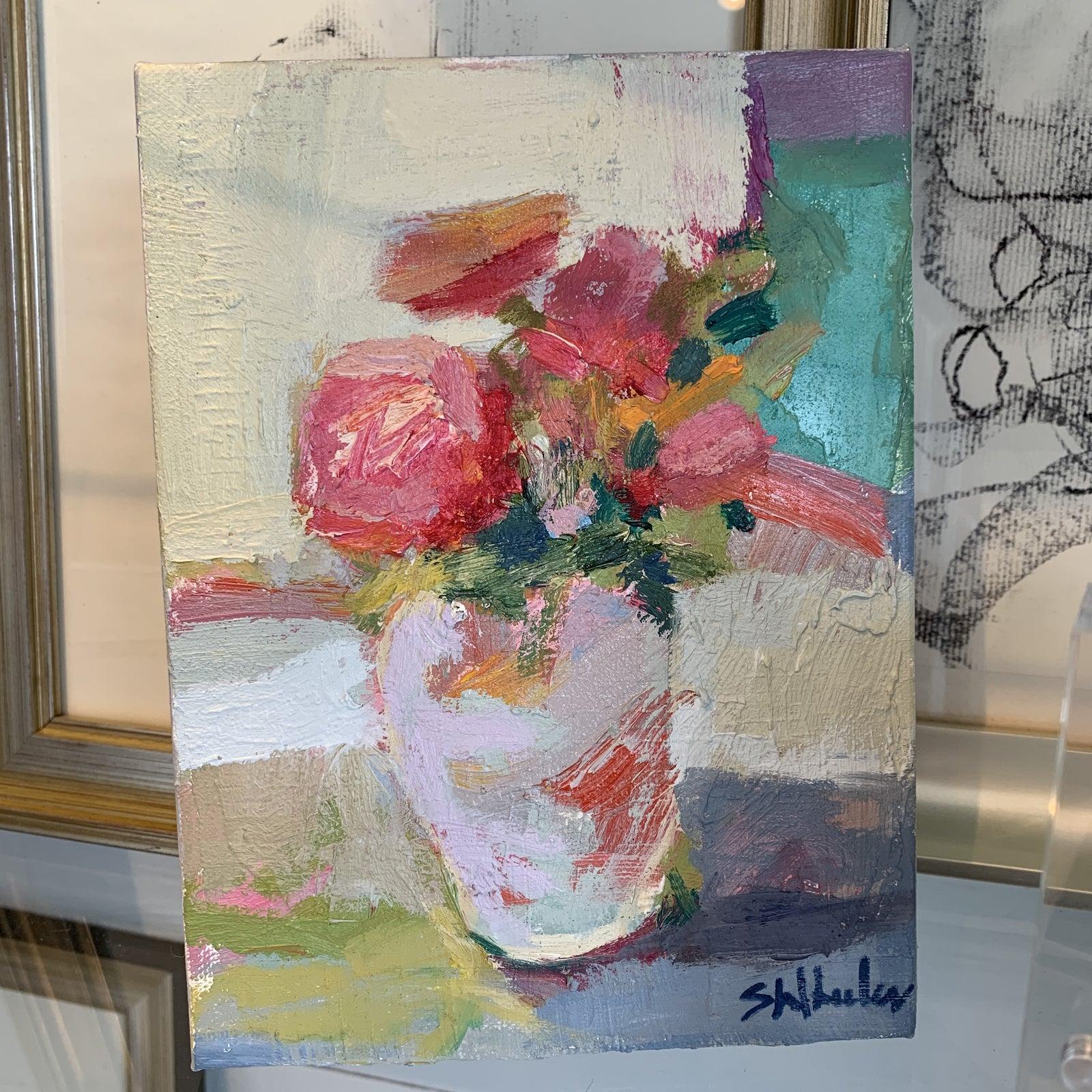 Mini Floral Oil Painting  5