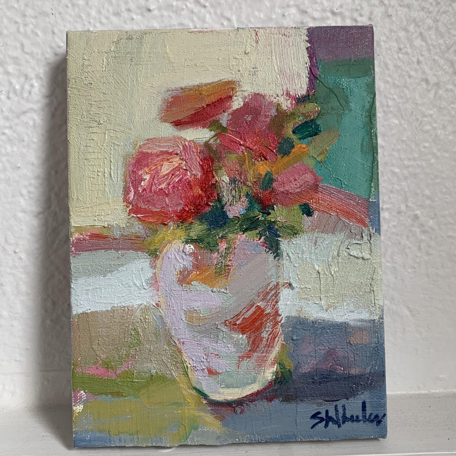 Mini Floral Oil Painting  7