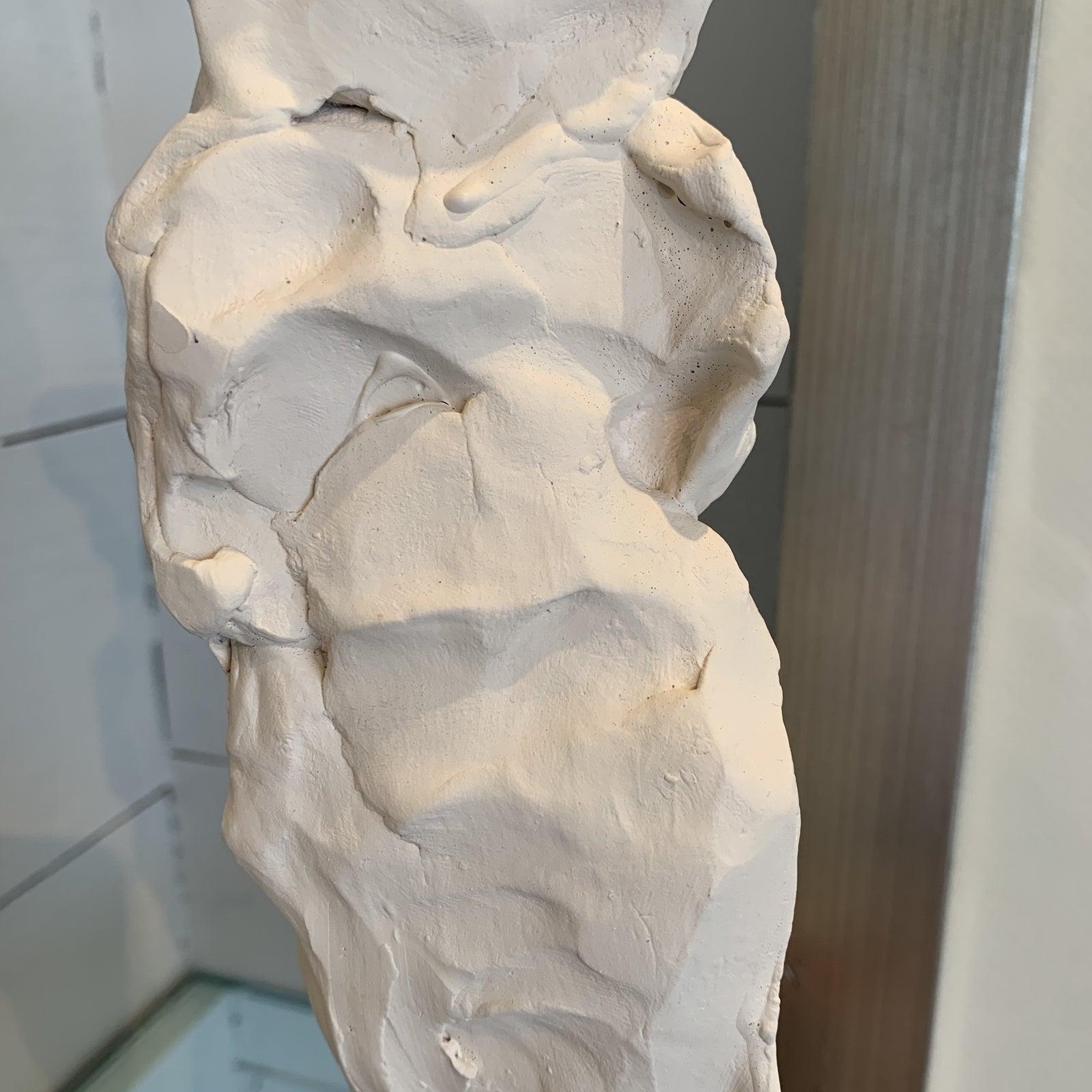Handmade in Stephanie Wheelers studio! This particular sculpture comes on square exotic wood base - signed on the back. Glued to the base.

Stunning in any style home

Somewhere between impressionism and abstraction, Stephanie Wheeler’s paintings