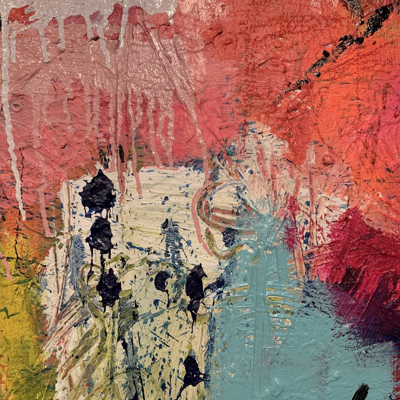 Modern Abstract Painting on Canvas For Sale 7