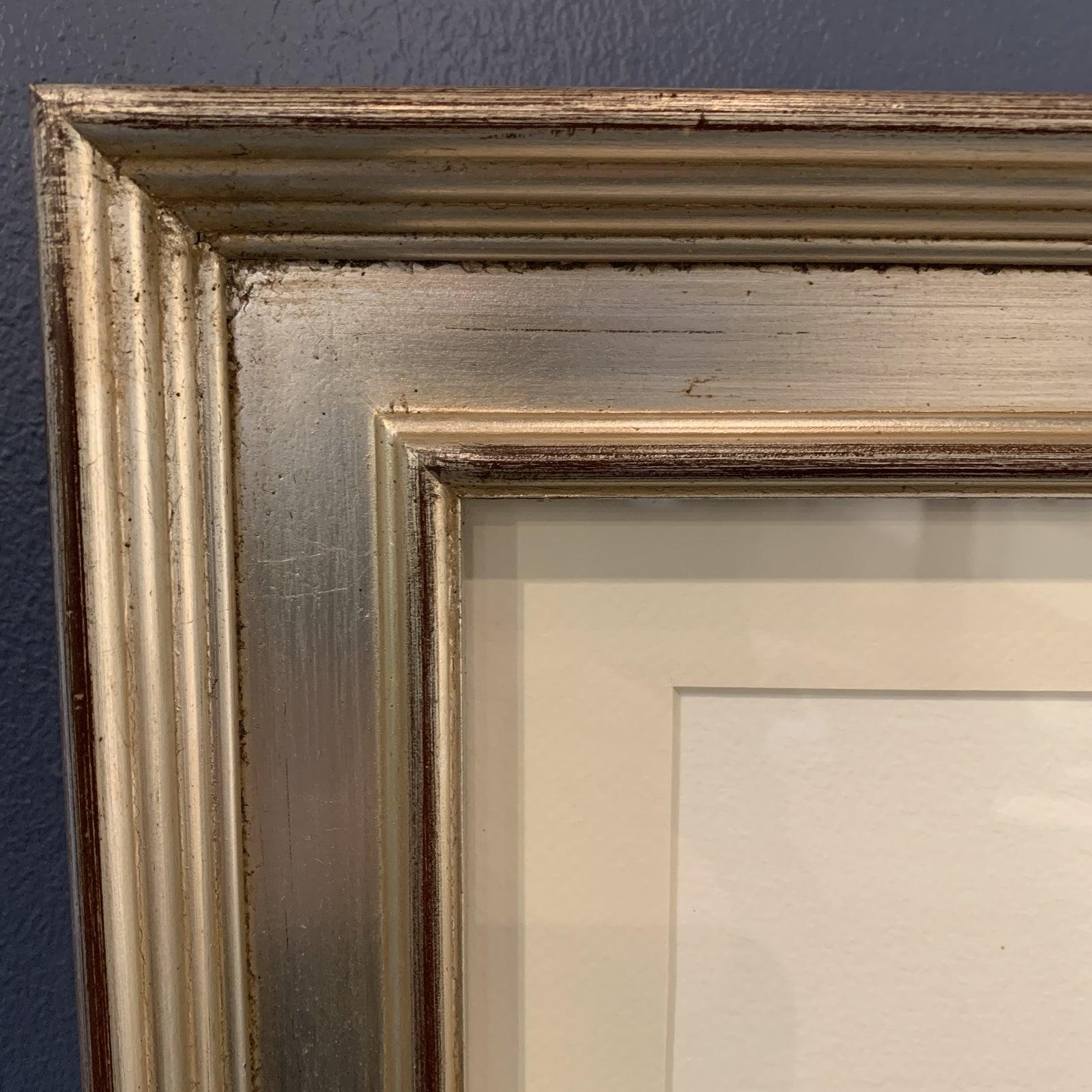 Navy Blue Nude Framed by S Wheeler  2