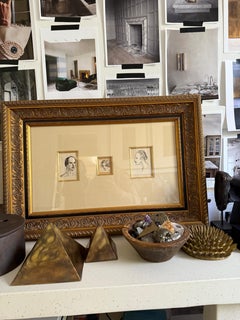 "Trois Portraits" drawings from the sketch book of Theophile Steinlen