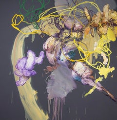 la flor de compana en versin amarilla (La fleur de la cloche en version jaune)