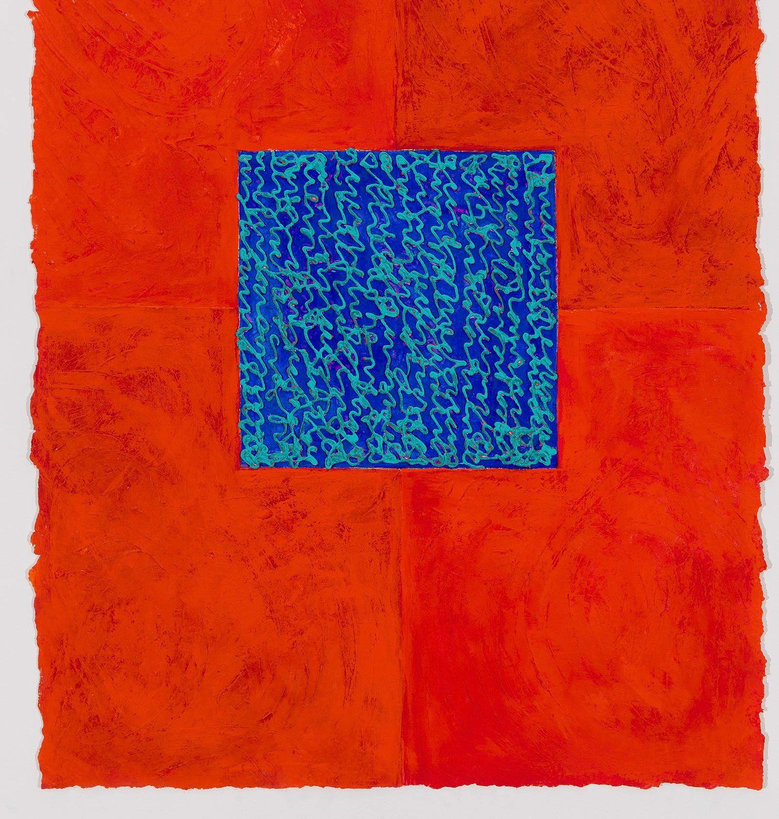 RedsAquaBlue – Art von Louise P Sloane