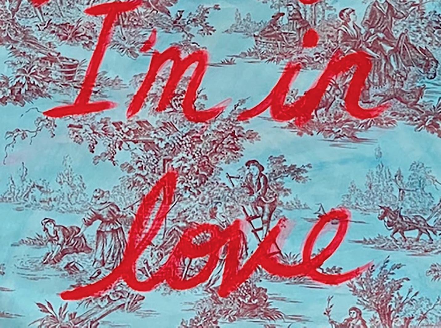 Freitag Friday I'm In Love (rot) – Art von Ayse Wilson
