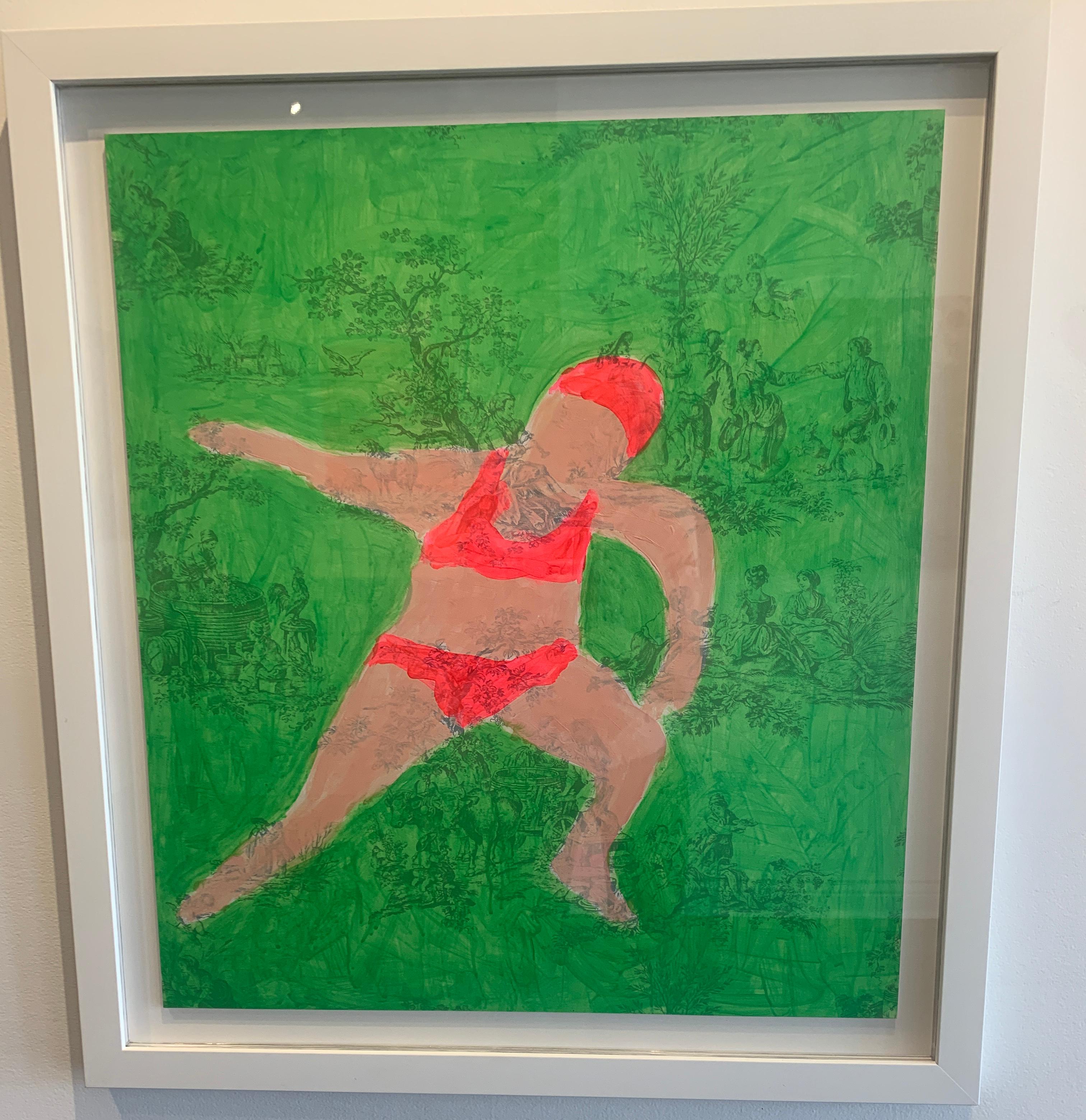 Ayse Wilson is a Turkish-American artist who lives and lives and works in Connecticut. Her work draws from memory and emotion to remind viewers of youth, innocence and the timeless space we occupy when we are young. She creates lively and childlike