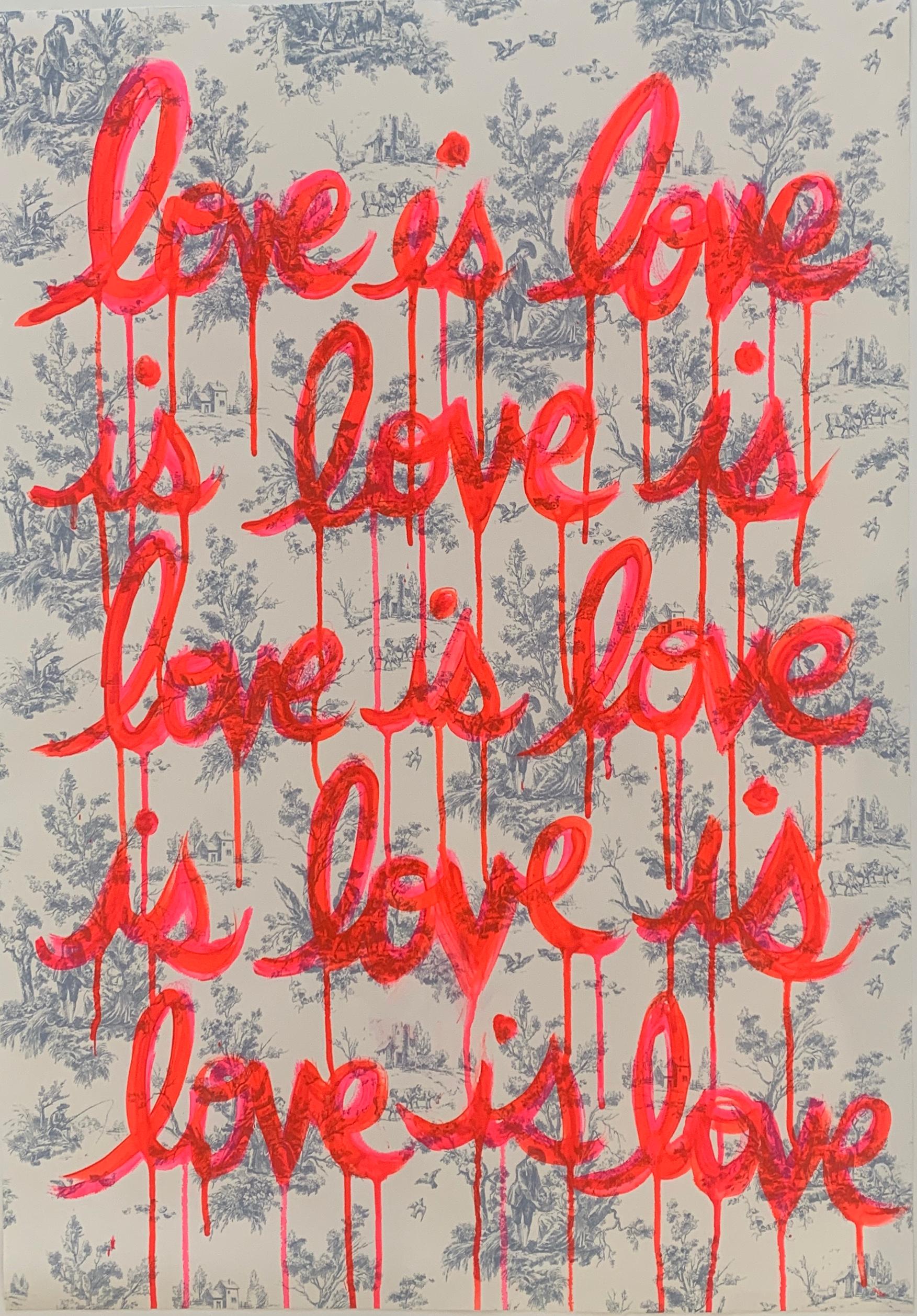 Ayse Wilson Figurative Art - Love is Love, 2021