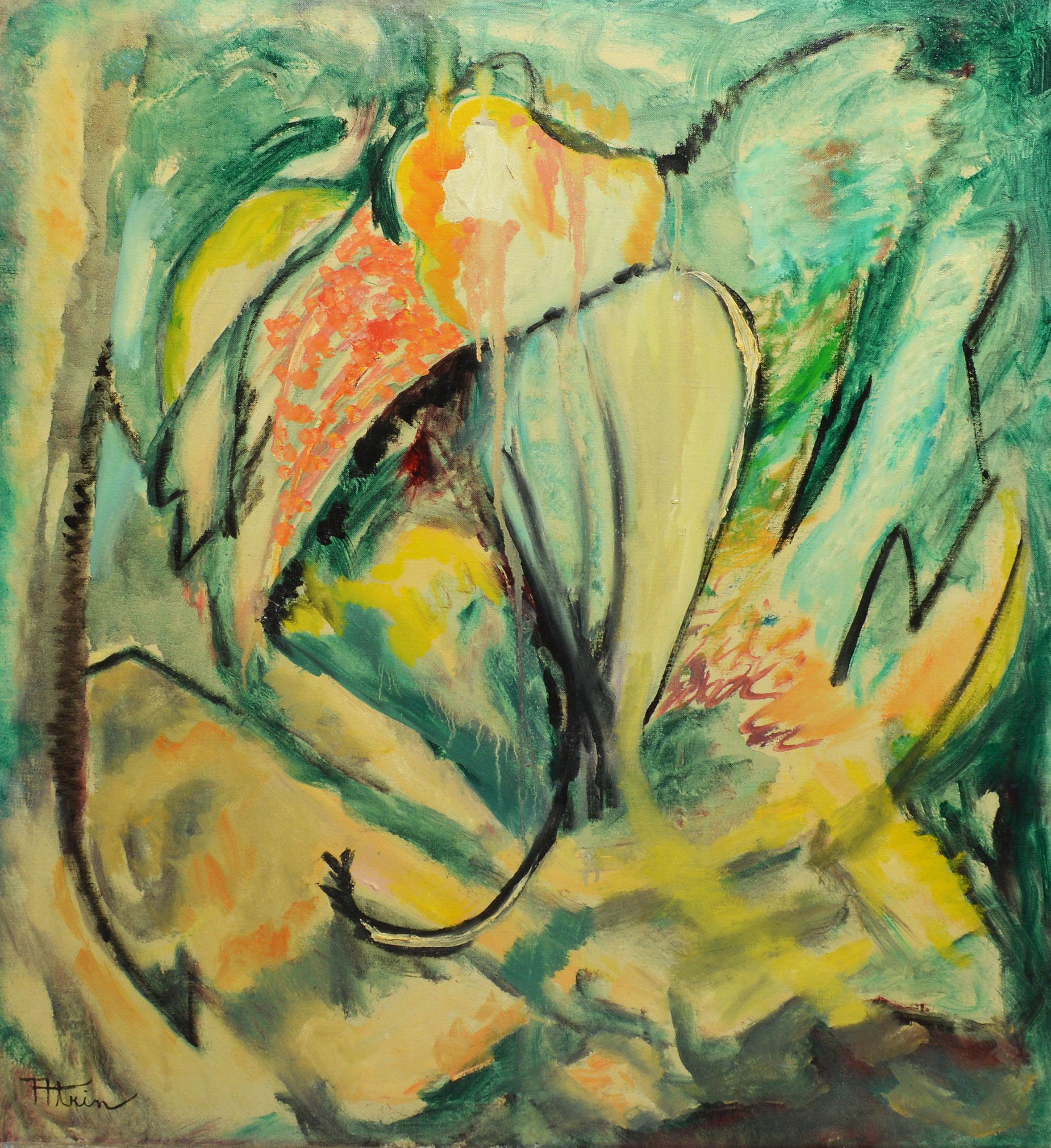 Tropical Abstract Landscape by Mildred Tommy Atkin 2