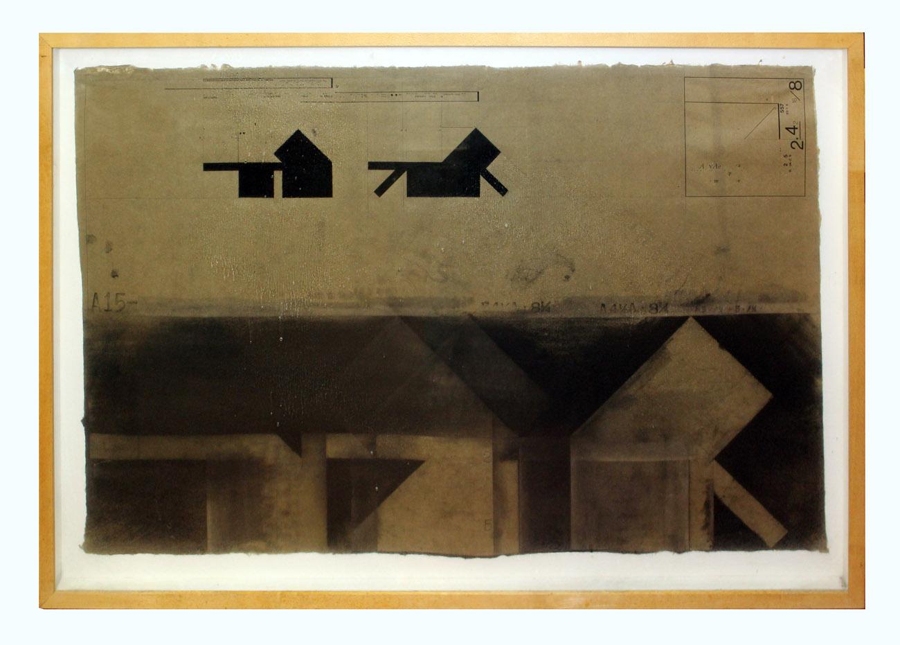Dibujo y escultura minimalistas en técnica mixta Andrew Topolski Estadounidense 1982 en venta 2