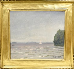 Impressionist Seascape Oil Painting by Henk Dekker