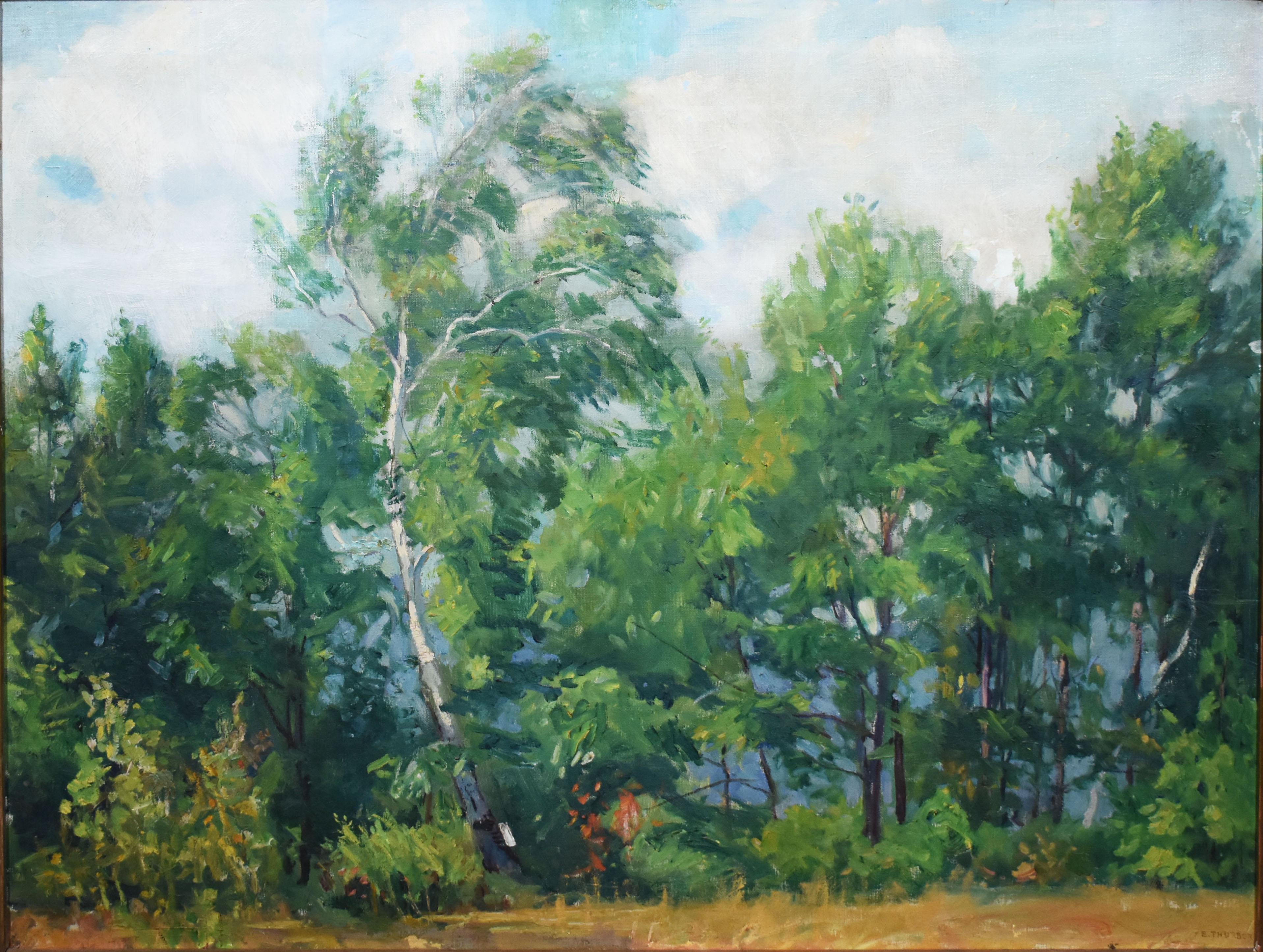 impressionism tree painting