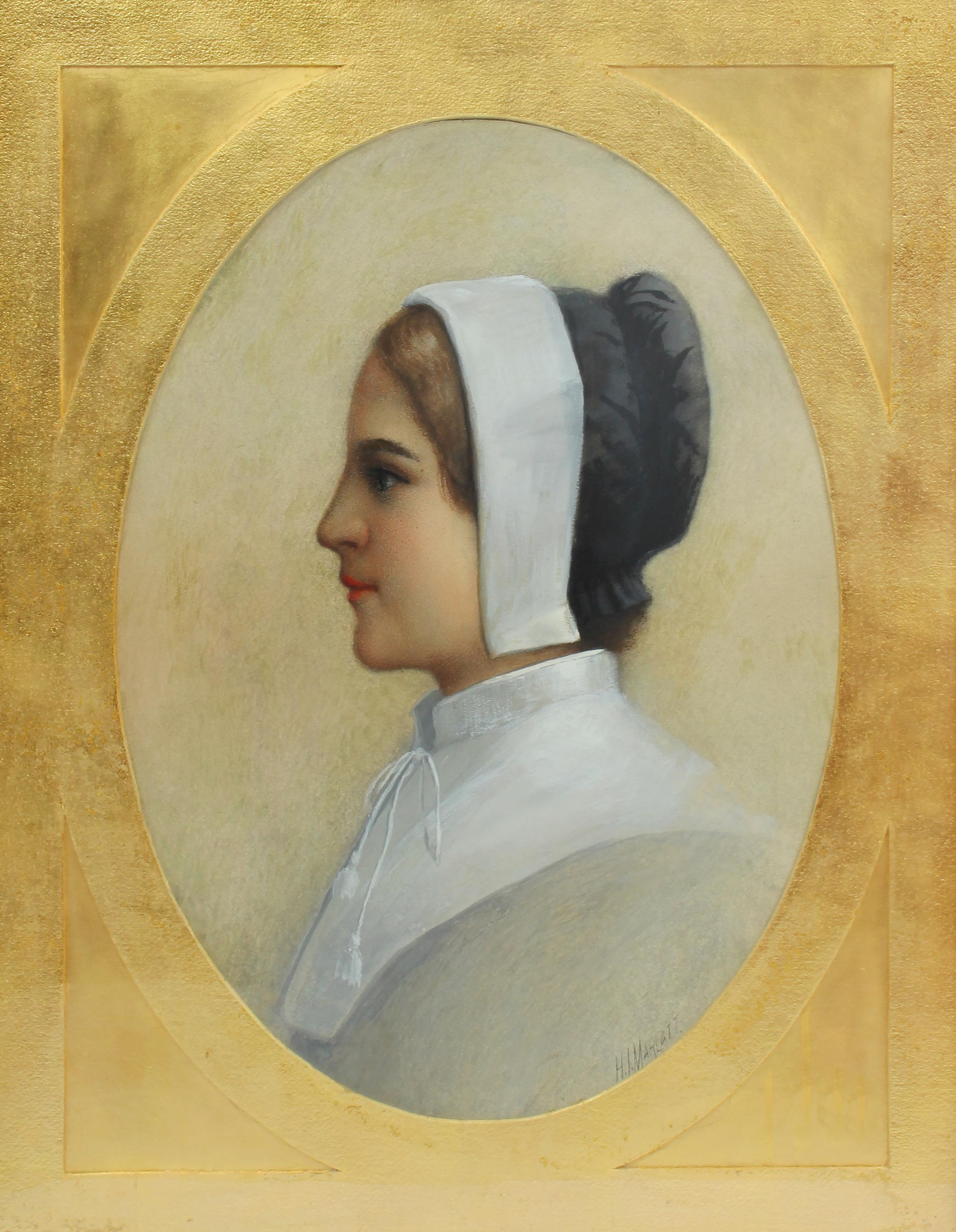 portrait of a young girl named