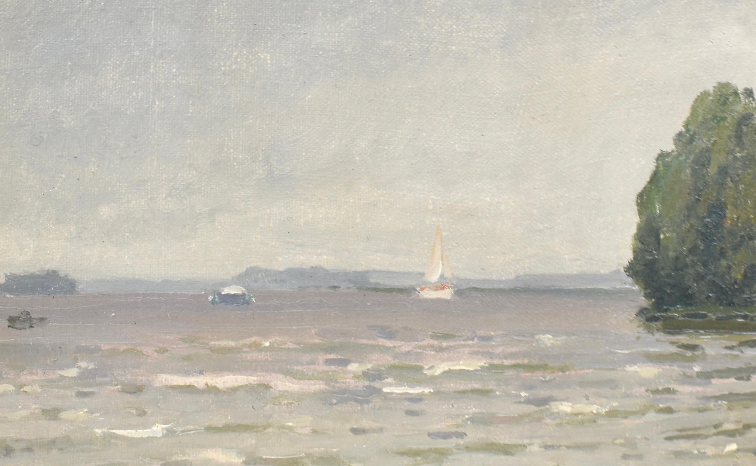 Impressionist Seascape Oil Painting by Henk Dekker 2