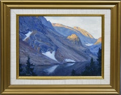 Dawn Pattern, Arch Lake Montana Landscape Original Oil Painting by Taylor Lynde