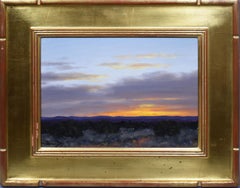 American Impressionist Sunset Landscape Taos New Mexico Oil Painting Stephen Day