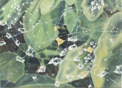 Vintage American Modernist Abstract Nature Study Original Realist Oil Painting