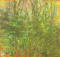 Wald #4 (Forest #4) - Abstrakte Kunst, Moderne Kunst, Zeitgenössische Malerei, Ölfarbe, Hoeller