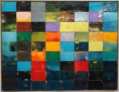 Mosaik 1382 - Contemporary, Abstract art, Acrylic Paint, Fahar Al-salih, 21st C