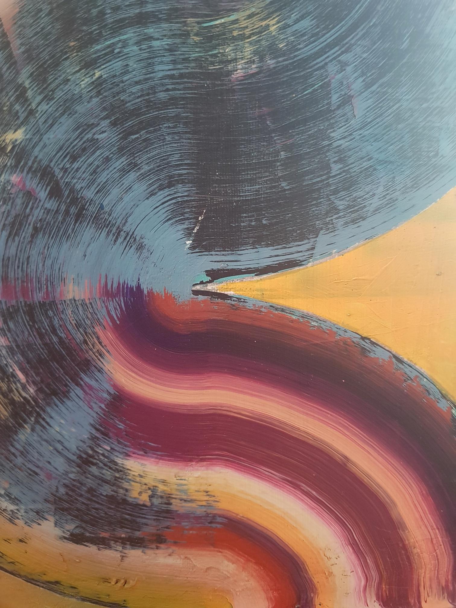 Das Kunstwerk wurde in einem perfekten Zustand mit Künstlerzertifikat verkauft. Das Kunstwerk ist von der Künstlerin handsigniert und ein Unikat. 
Gewickelt auf Leinwand und hängefertig. 

Aleksandar Bezinovic ist ein etablierter Künstler. 
Er