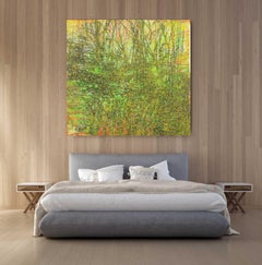 Wald #4 (Forest #4) - Abstract Art, Modern Art, Contemporary, Oil Paint, Hoeller