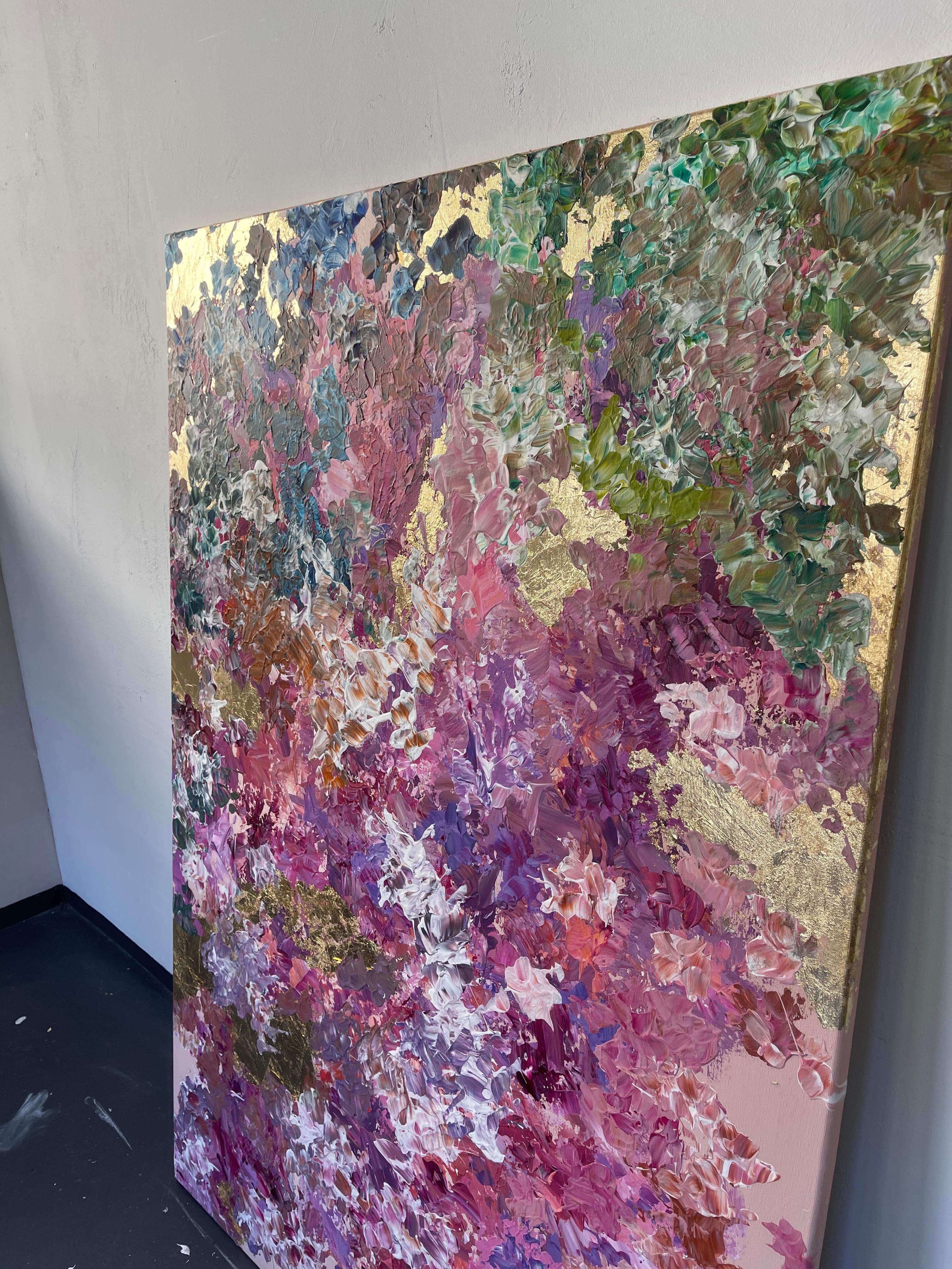 Alice in Wonderland Syndrome - Contemporary Art, modern art, abstract, painting - Painting by Ebru Özkanli