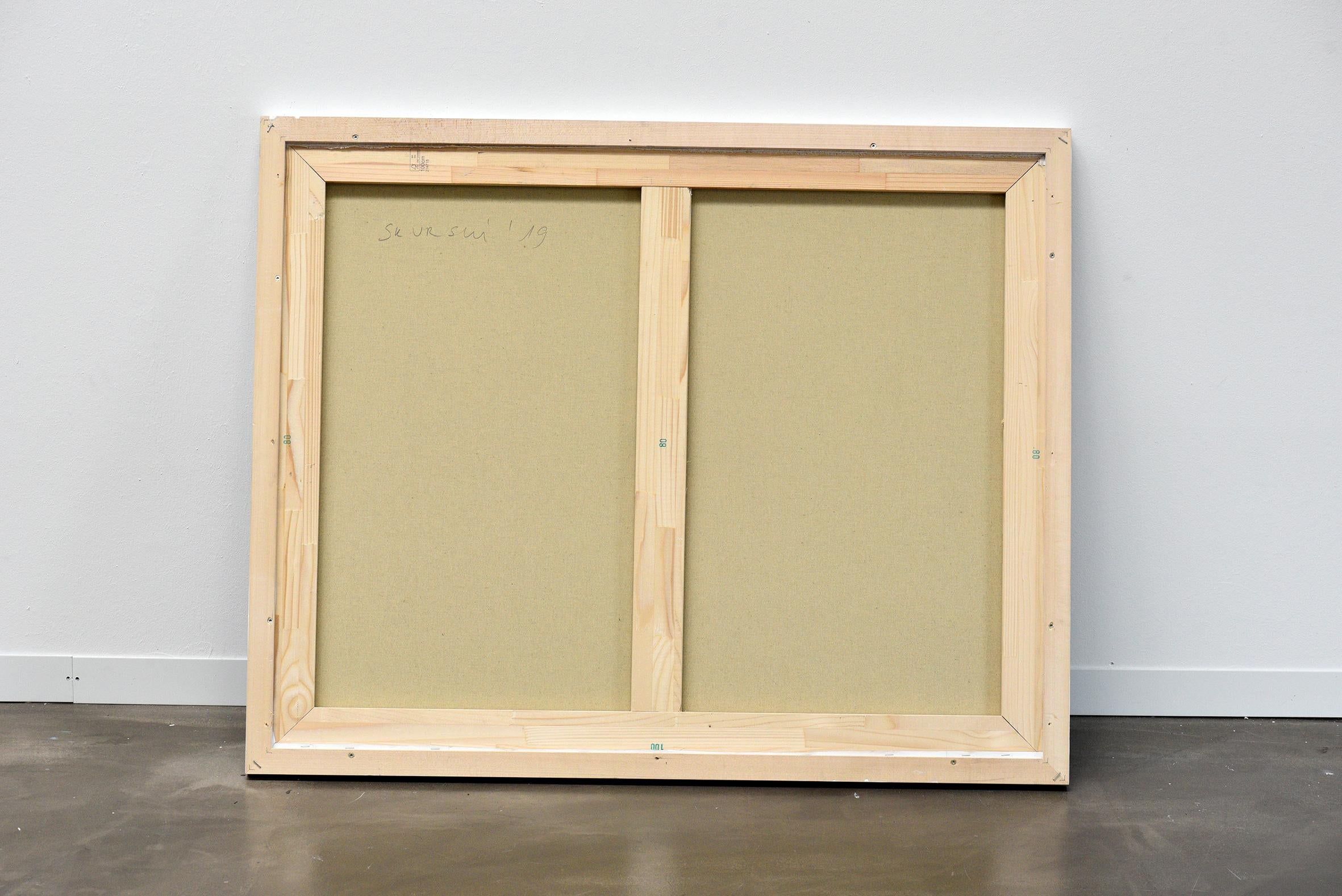 Staffel - Minimalist, Acrylic on Canvas, 21st Century,  Figurative Painting For Sale 6