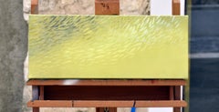 Fish No 34 I + II (diptych) -  Minimalist, Acrylic on Canvas, 21st Century
