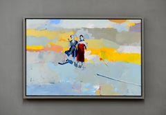 Mad Men - Acrylic on Canvas, 21st Century, Figurative Painting,  Women