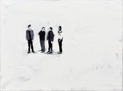 TBBT - Minimalist, Oil on Canvas, 21st Century, Figurative Painting,  Movie