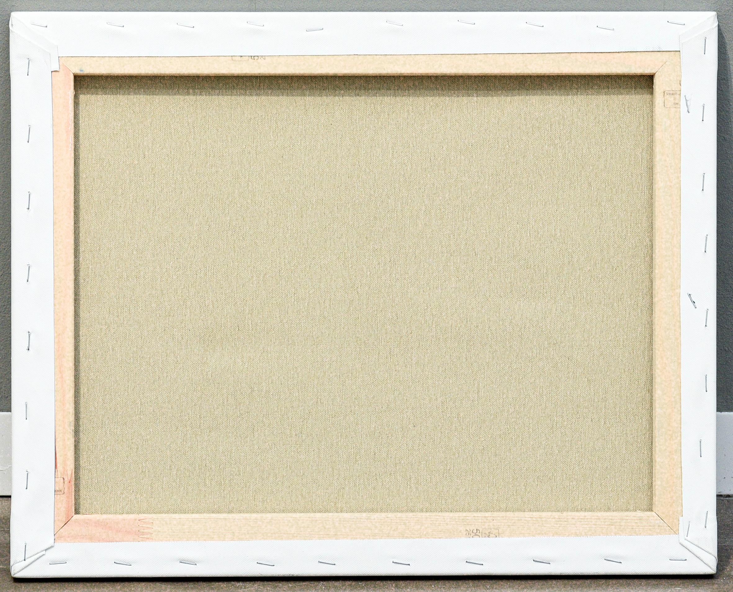 Die Partei - Minimalist, Oil on Canvas, 21st Century, Figurative Painting For Sale 6