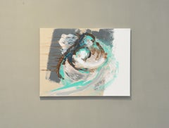 Tantric couple 4 -  Minimalist, Acrylic on Canvas, 21st Century, positiv energy