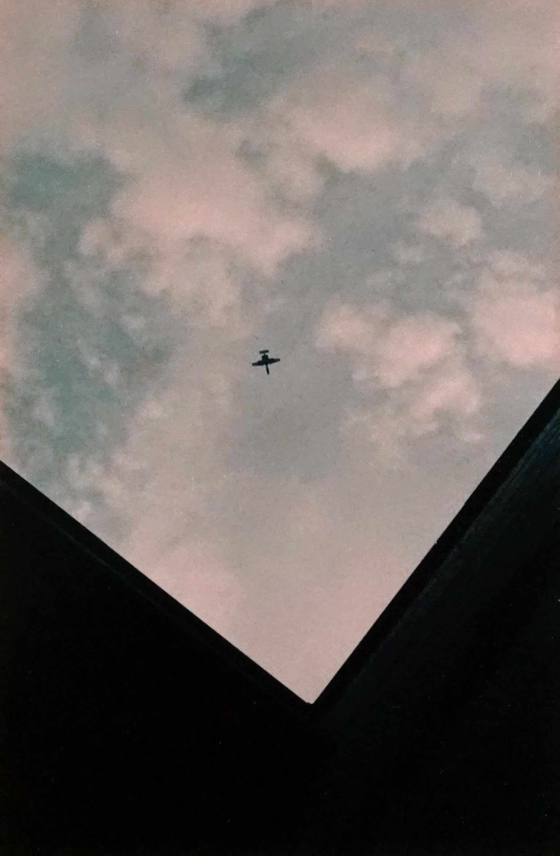 Ernesto Esquer Color Photograph - Plane Overhead