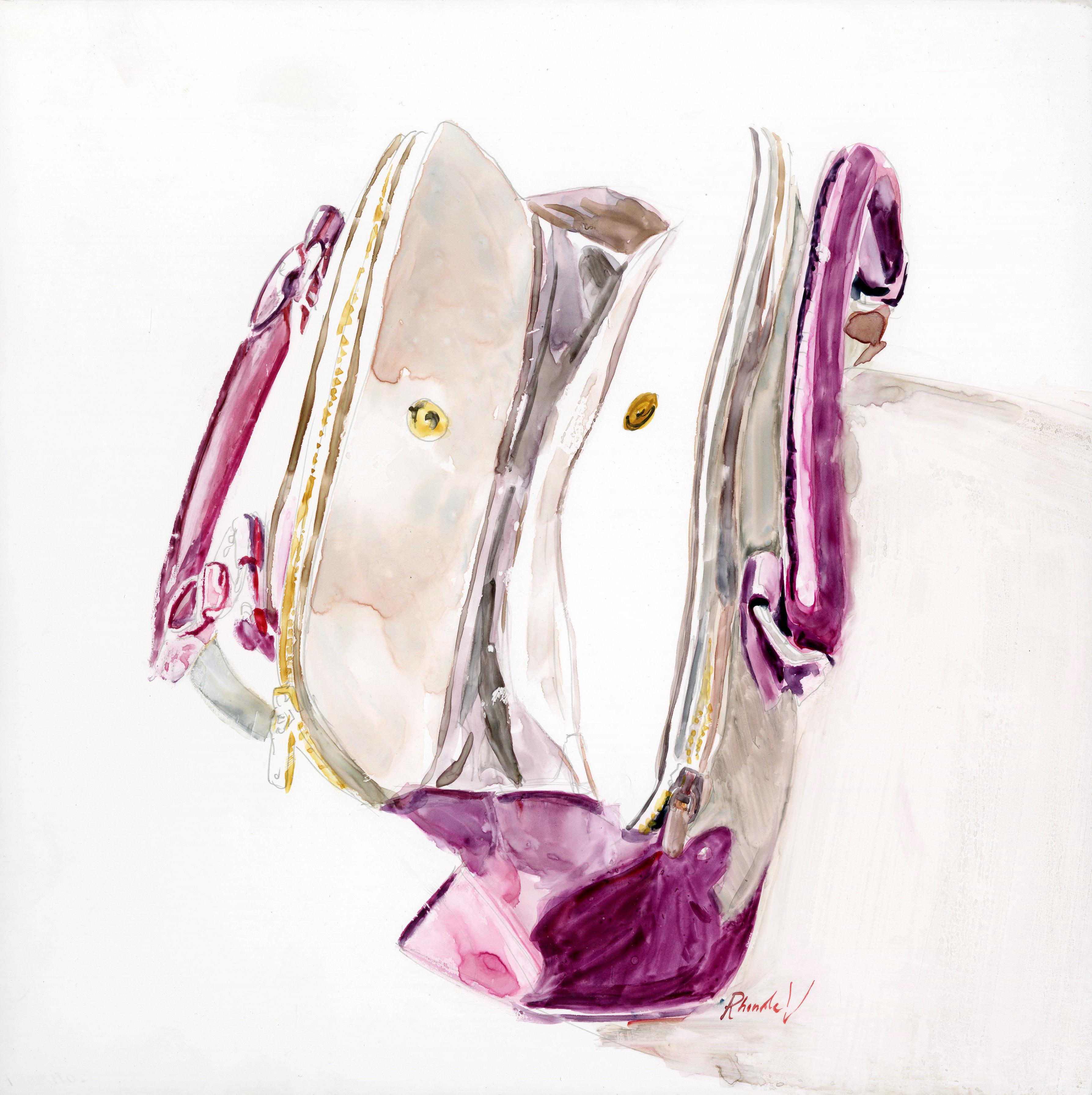 Darius Steward Figurative Art - Baggage Claim (Bags #1)