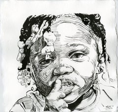 Contemporary Portrait Drawings and Watercolours