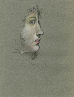 Ink Figurative Drawings and Watercolours