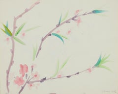 Plum Branches and Flowers