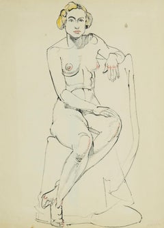 Used Seated Nude