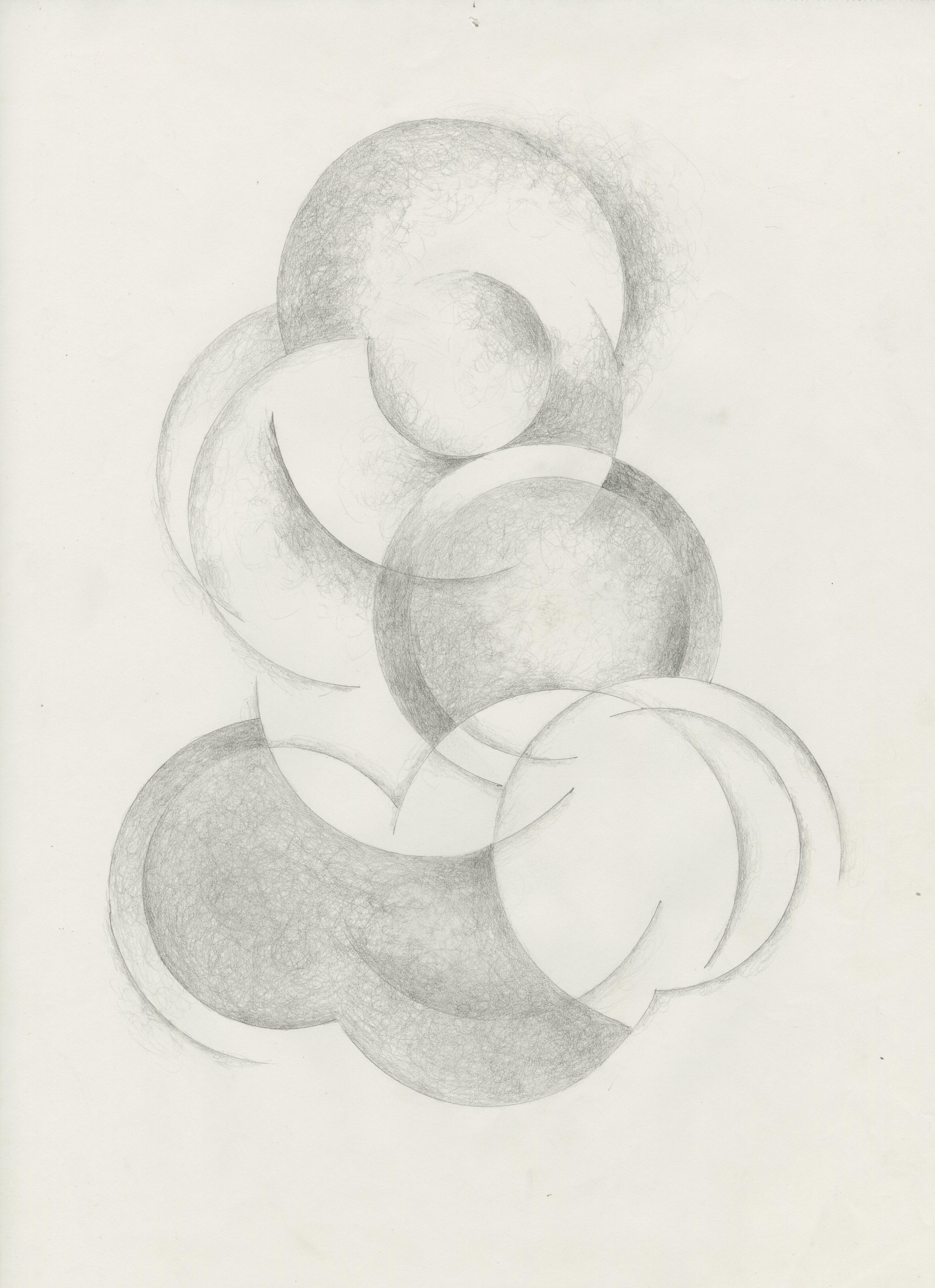 Peter Marks Abstract Drawing - Untitled