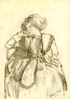Porträt einer ruhenden jungen Dame (Marjorie Organ)