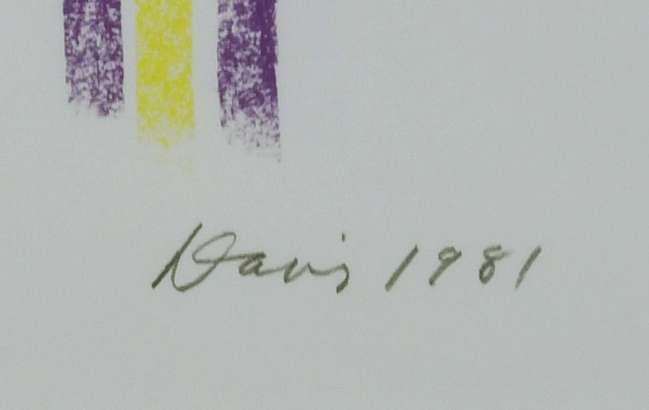 Ohne Titel (Lila und Gelb)
Pastell auf Papier, 1981
Signiert und datiert unten rechts
Provenienz:
Sammlung von Jan Cowles
Jan Cowles war mit Gardner Cowles verheiratet, dem Eigentümer der Cowles Media Company (1935-1998), die Zeitungen,
