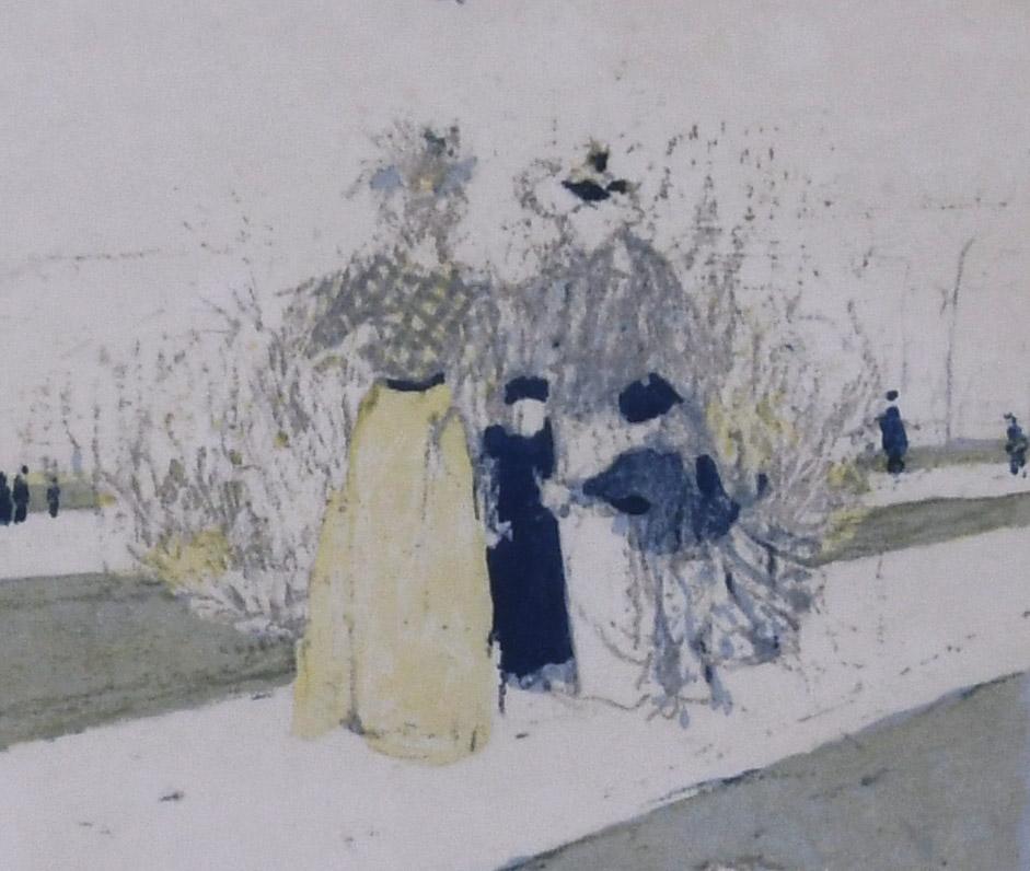 Les Jardin des Tuileries - Print by Edouard Vuillard