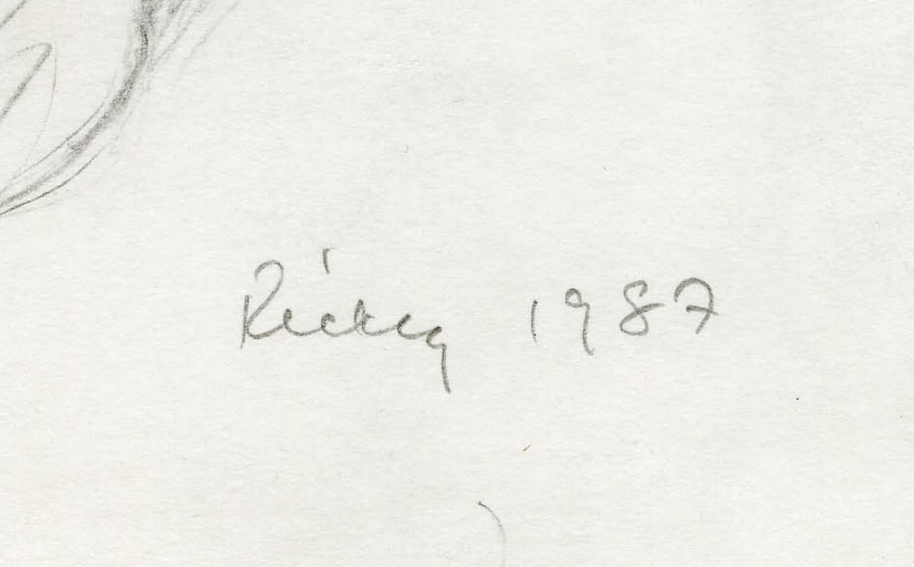 Bleistifte und Stifte (Grau), Still-Life, von George Rickey