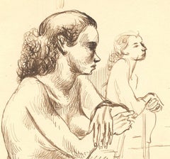 Nude on a Stool